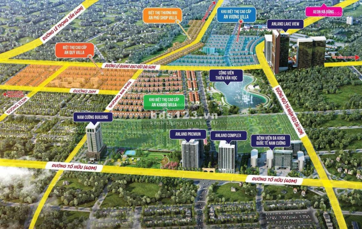 BIỆT THỰ AN QUÝ VILLA - KĐT NAM CƯỜNG