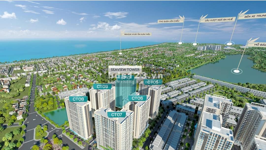 CHỈ 1,2 TỶ - CÒN 3 SUẤT MUA CĂN HỘ VIEW BIỂN ĐÀ NẴNG, CHIẾT KHẤU ĐẾN 9%. GIÁ GỐC TỪ CĐT