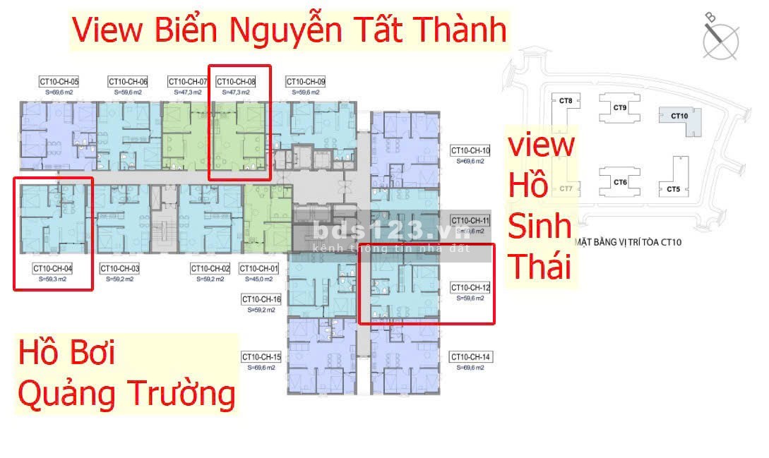 CHỈ 1,2 TỶ - CÒN 3 SUẤT MUA CĂN HỘ VIEW BIỂN ĐÀ NẴNG, CHIẾT KHẤU ĐẾN 9%. GIÁ GỐC TỪ CĐT