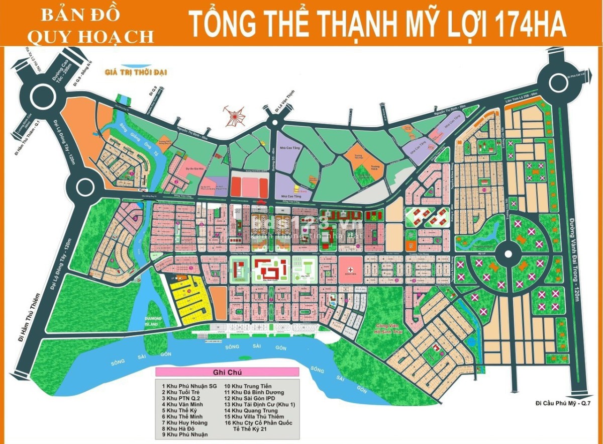 Đất nền biệt thự dự án Huy Hoàng trung tâm Tp Thủ Đức