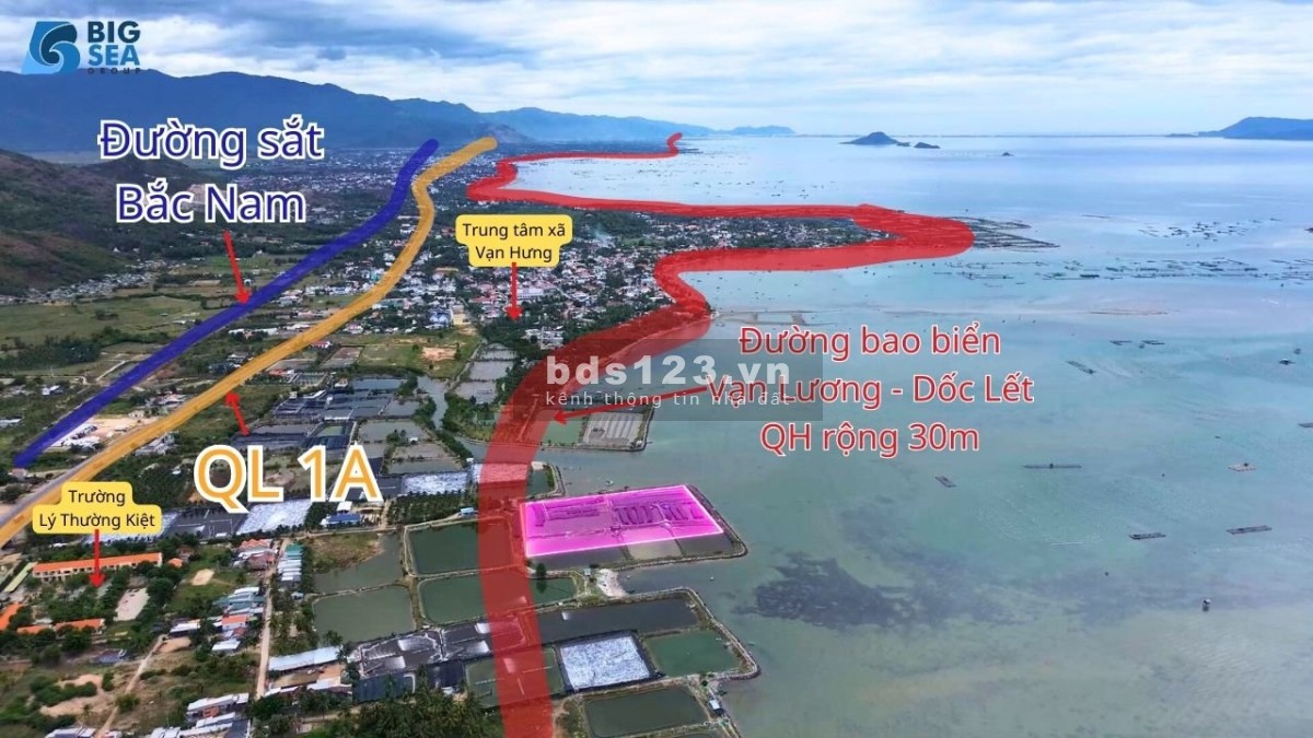 Bán nhanh siêu phẩm mặt biển Vịnh Vân Phong Nha Trang quy hoạch full thổ cư!