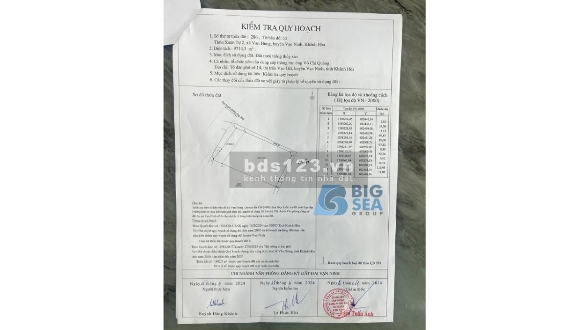 Bán nhanh siêu phẩm mặt biển Vịnh Vân Phong Nha Trang quy hoạch full thổ cư!