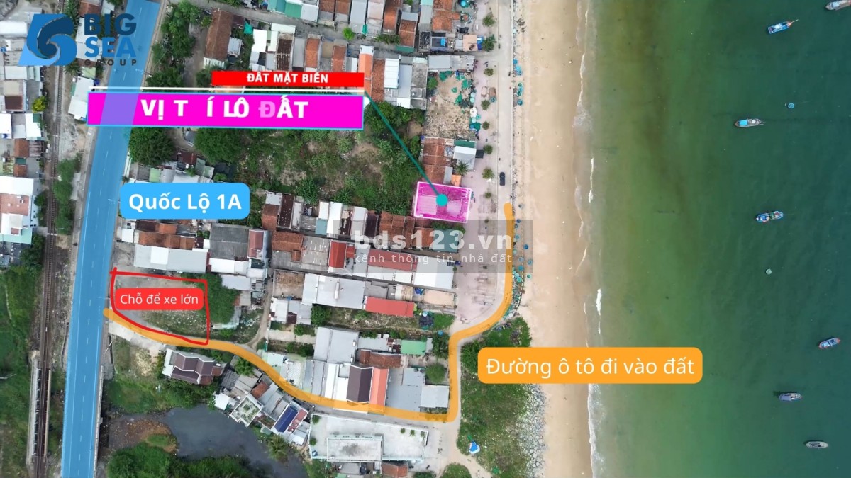 Siêu phẩm mặt biển Đại Lãnh full thổ cư