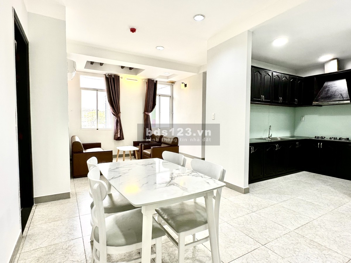 Chung cư Mỹ Vinh,Nguyễn thị MInh Khai,p6, Q3: 85m2, 2p ngủ,Nt,16tr
