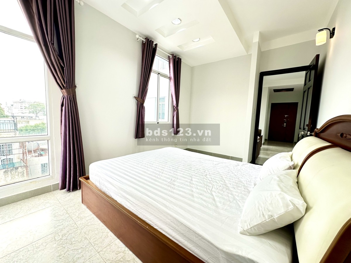 Chung cư Mỹ Vinh,Nguyễn thị MInh Khai,p6, Q3: 85m2, 2p ngủ,Nt,16tr