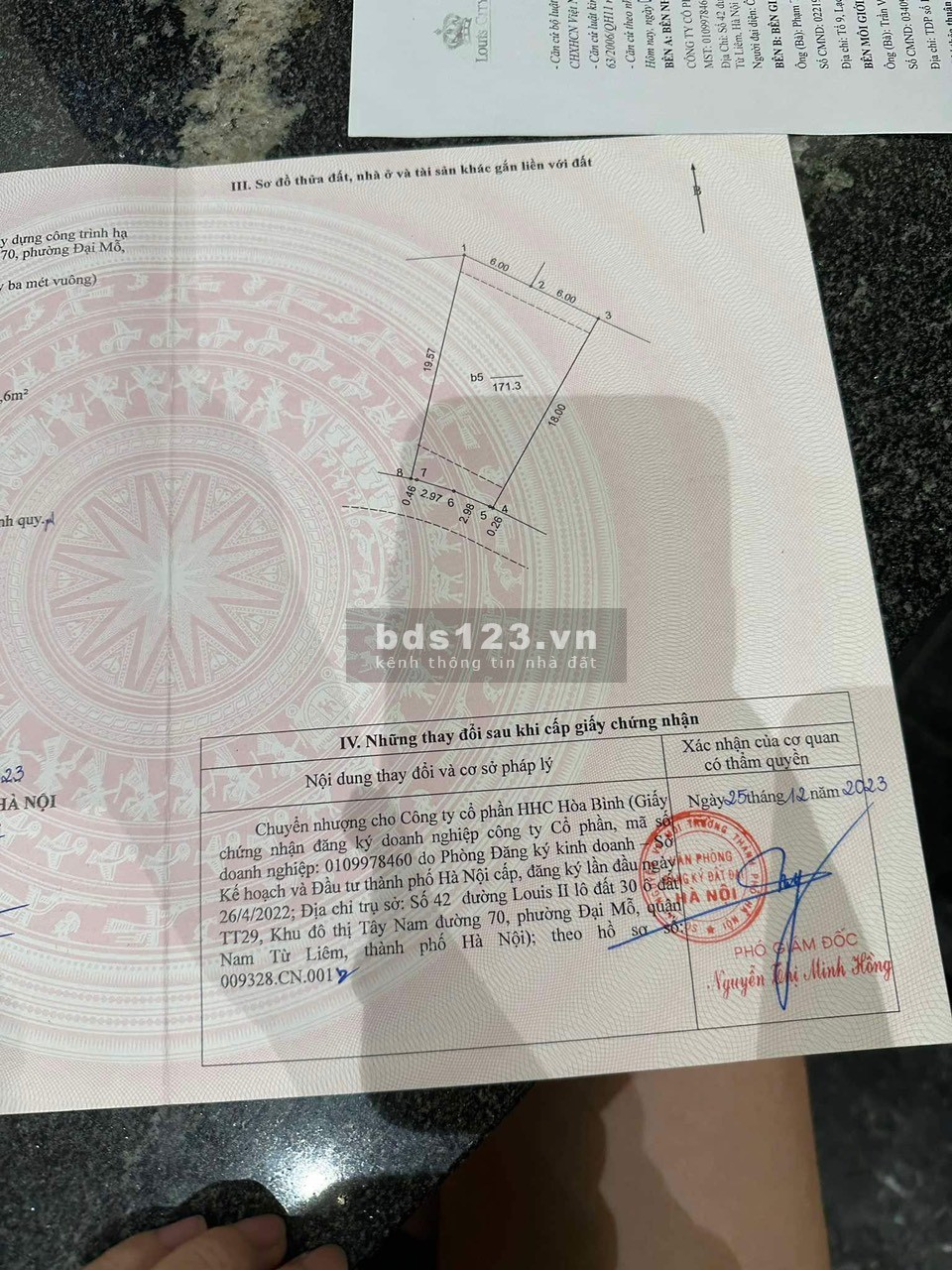 Bán nhà liền kề tại Đại Mỗ, Nam Từ Liêm, Hà Nội
