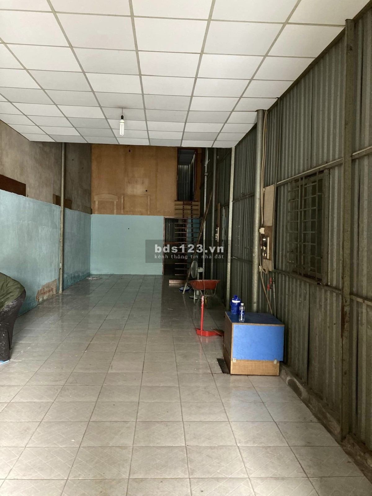 Cần Cho thuê làm xưởng và nhà ở lâu dài mặt tiền 105m2, đường Tây Lân 2