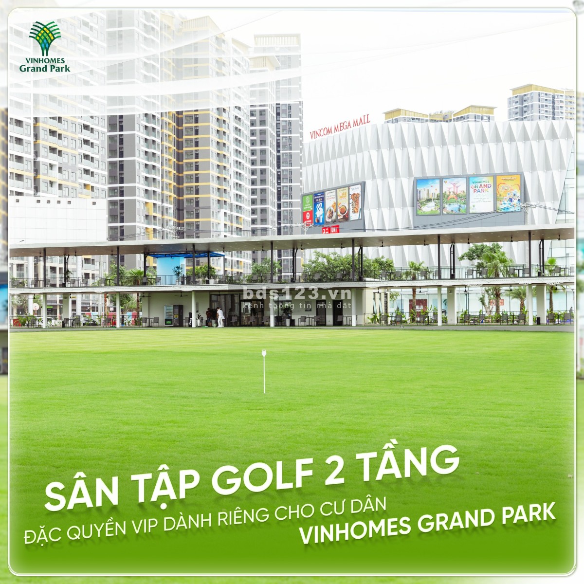 Căn hộ 1PN+ 47m2 chỉ 1.920 tỷ (BTP) full nội thất đẹp, đã có sổ Vinhomes Grand Park