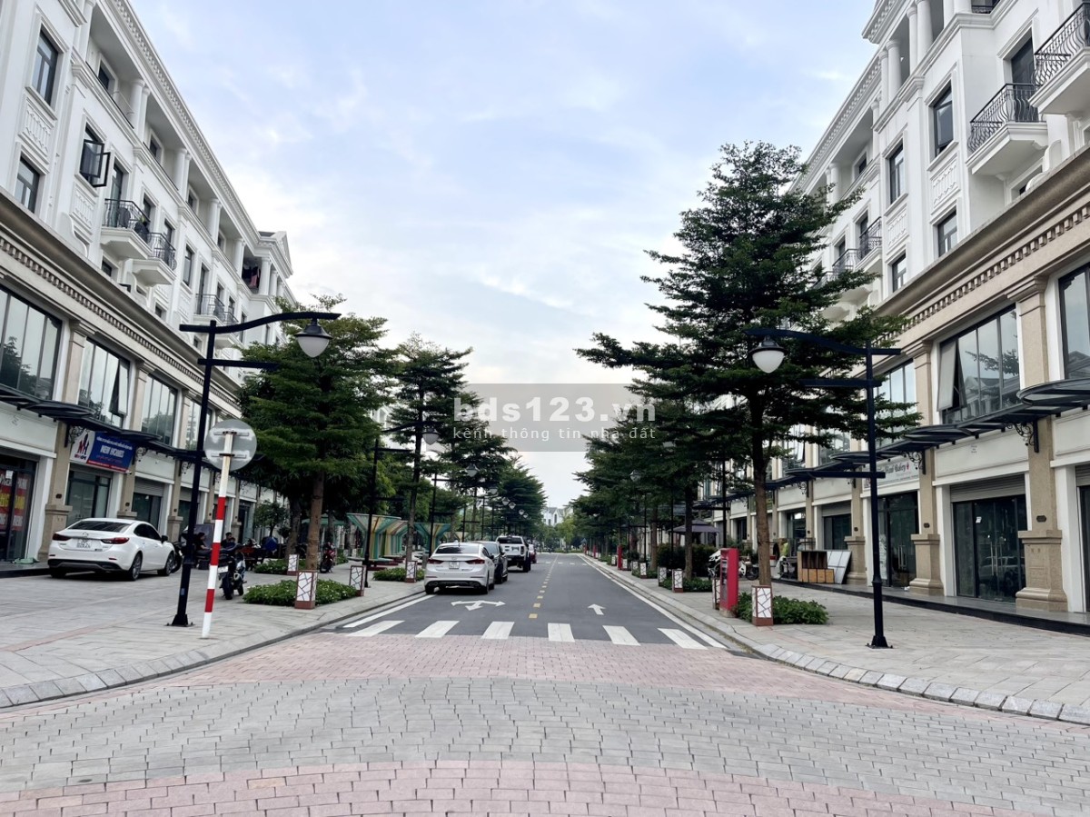 Shophouse TMDV diện tích 105m2, mặt tiền 5.5m giá 8.6 tỷ Vin Gia Lâm (0985941715)