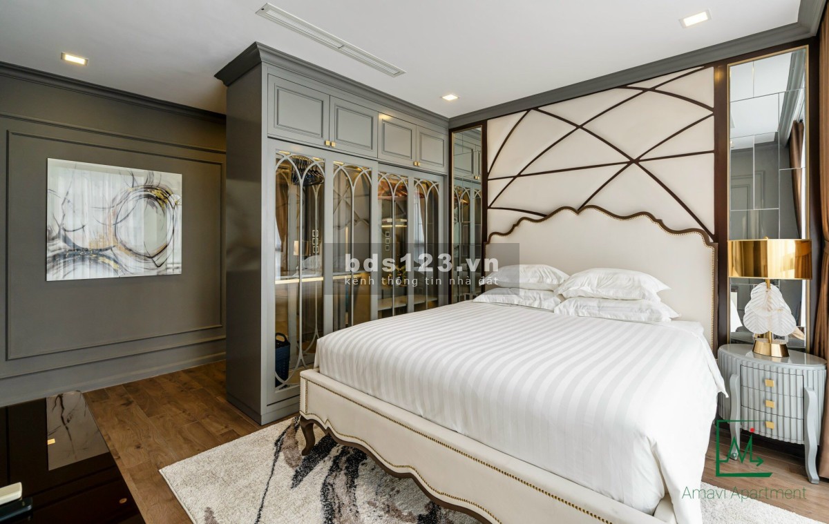 Penthouse Vinhomes Central Park Cho thuê View Pháo hoa Diện tích 160m2 Park 5 3PN 3WC