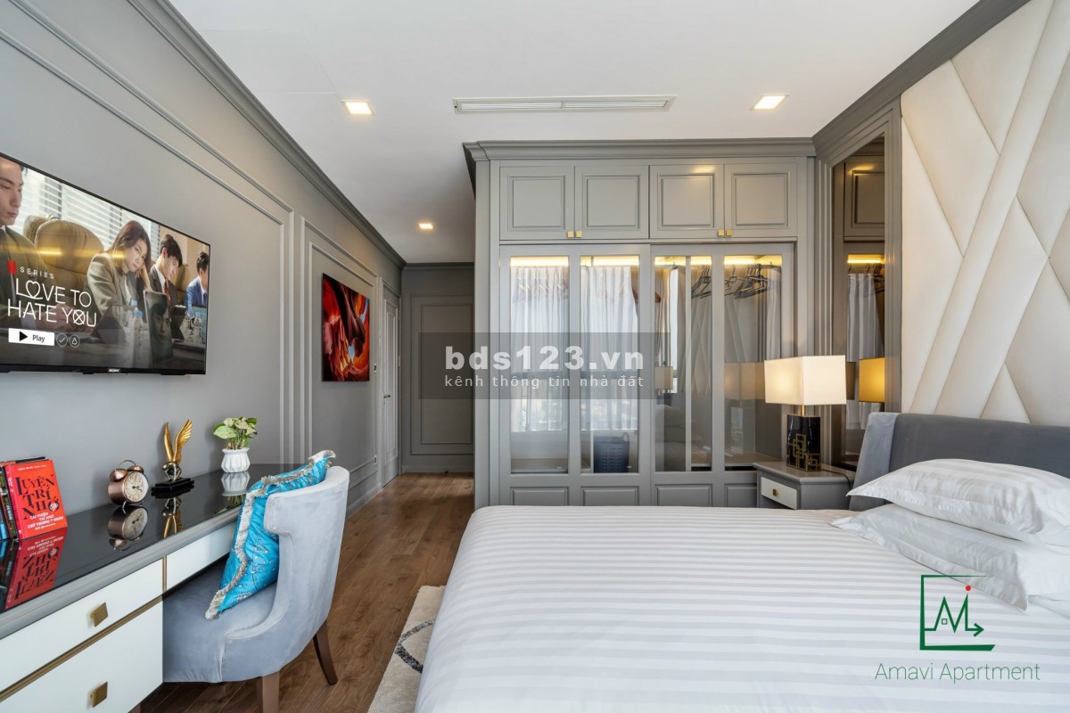 Penthouse Vinhomes Central Park Cho thuê View Pháo hoa Diện tích 160m2 Park 5 3PN 3WC