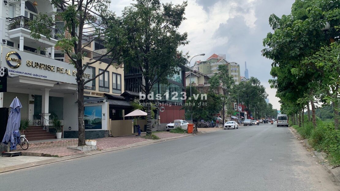Bán Nhà Mặt Tiền Đường 12, phường Bình An- Quận 2. DT: 5 x20 ( Trệt+ 3 lầu). Giá: 16.5 tỷ