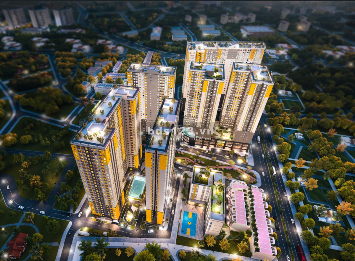 Căn Hộ giá rẻ Dĩ An, Bình Dương - Thanh toán chỉ 20% nhận nhà - Liền Kề Làng Đại Học Thủ Đức