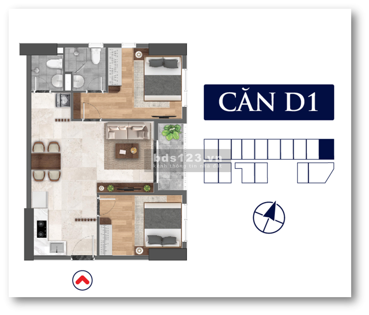 Căn hộ mặt tiền Xa Lộ Hà Nội Bcons Avenue giá từ 1,45…