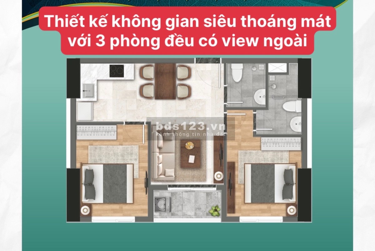 Căn hộ liền kề Thành Phố Thủ Đức - Thanh toán chỉ 20% nhận nhà - Tặng hợp đồng thuê 2 năm 336tr