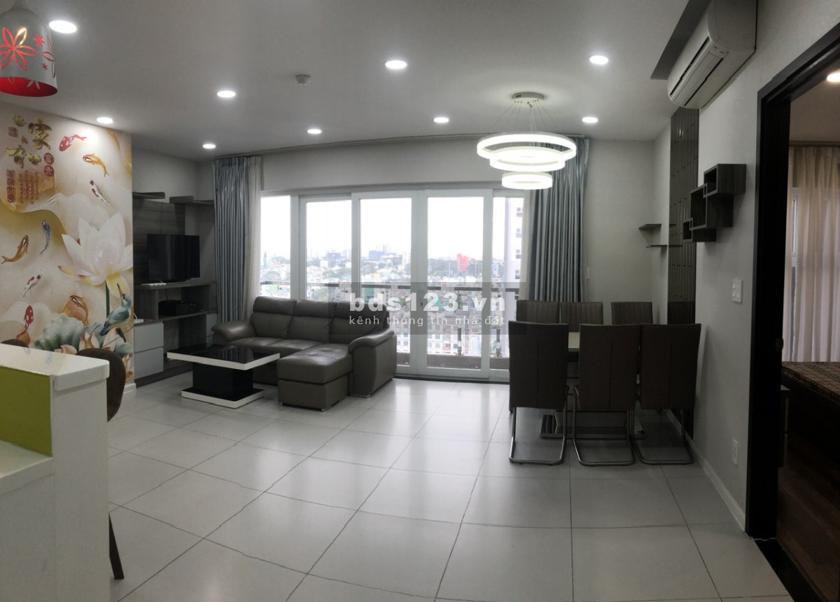 Saigon pearl, Nguyễn Hữu Cảnh, Bình Thạnh: 130m2, 3p ngủ, 2wc, Nt, 30tr