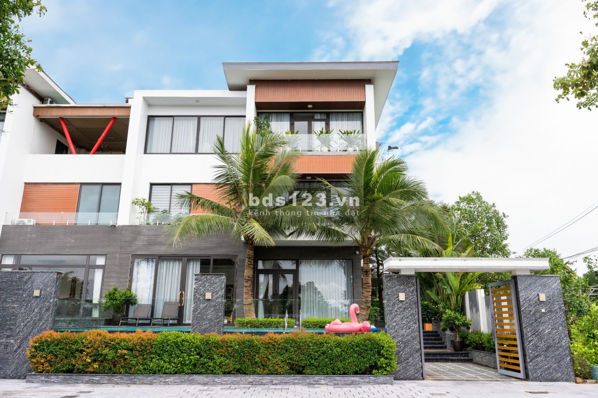 BIỆT THỰ BIỂN 5 TỶ9 TẶNG 1 TỶ TIỀN MẶT - 100M2 -100% SỔ ĐỎ LÂU DÀI