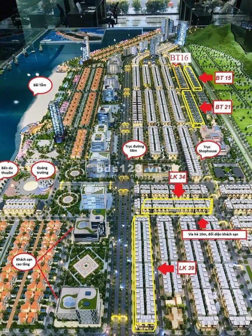 BIỆT THỰ BIỂN 5 TỶ9 TẶNG 1 TỶ TIỀN MẶT - 100M2 -100% SỔ ĐỎ LÂU DÀI