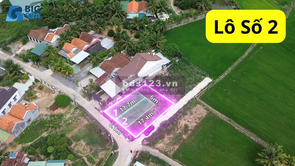 Cần tiền bán nhanh 4 lô đất liền nhau full thổ cư 2 mặt tiền Ninh Hòa - Khánh Hòa