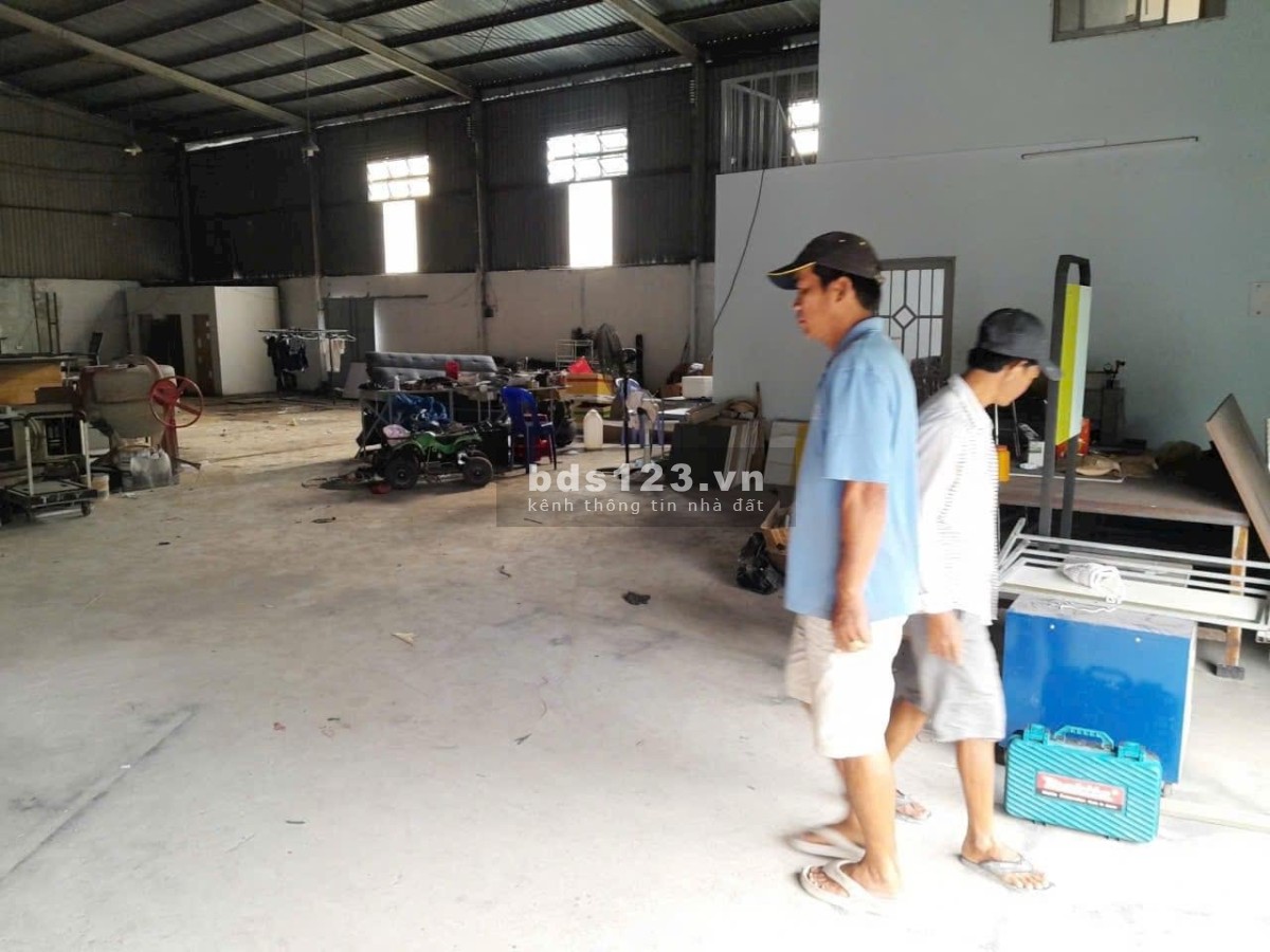 Cho thuê kho, nhà xưởng 520m2 An Phú Đông Quận 12