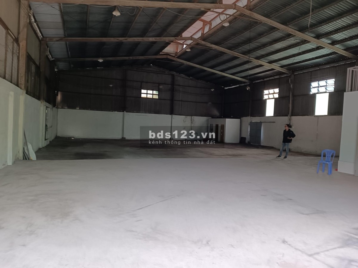 Cho thuê kho, nhà xưởng 520m2 An Phú Đông Quận 12