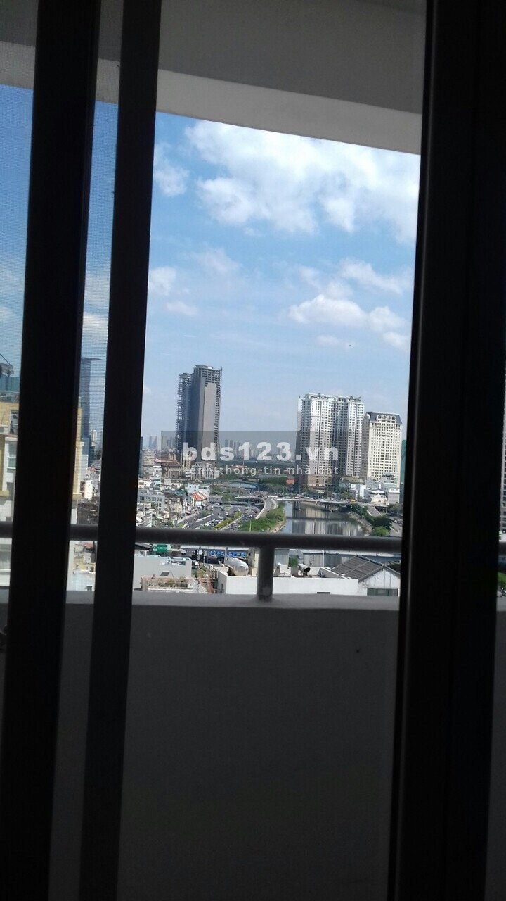 Cho thuê chung cư Central Garden, Võ Văn Kiệt, Q1: 80m2, 2p ngủ, NT, 14tr