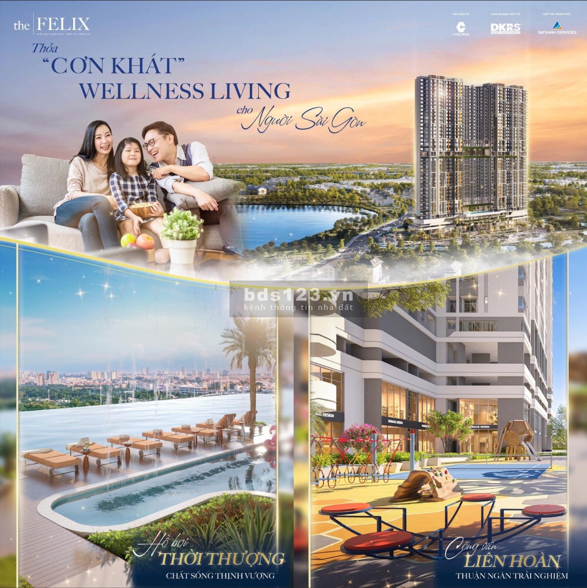 Để sở hữu căn hộ mơ ước THE FELIX với giá tốt nhất chỉ từ 1,48 tỷ/ căn - nằm LIỀN KỀ SÀI GÒN c