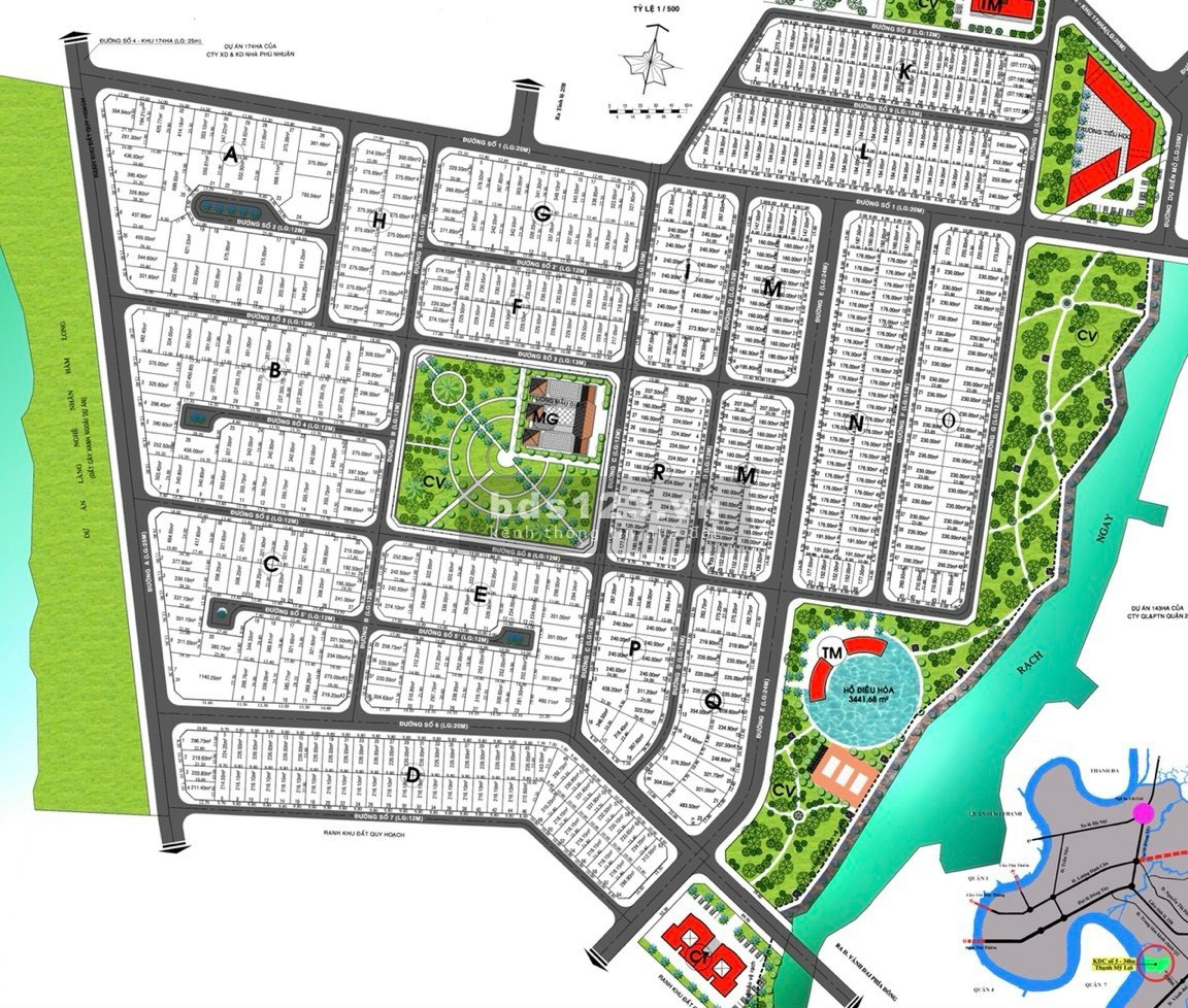 Bán đất khu dân cư Villa Thủ Thiêm vị trí đẹp giá tốt