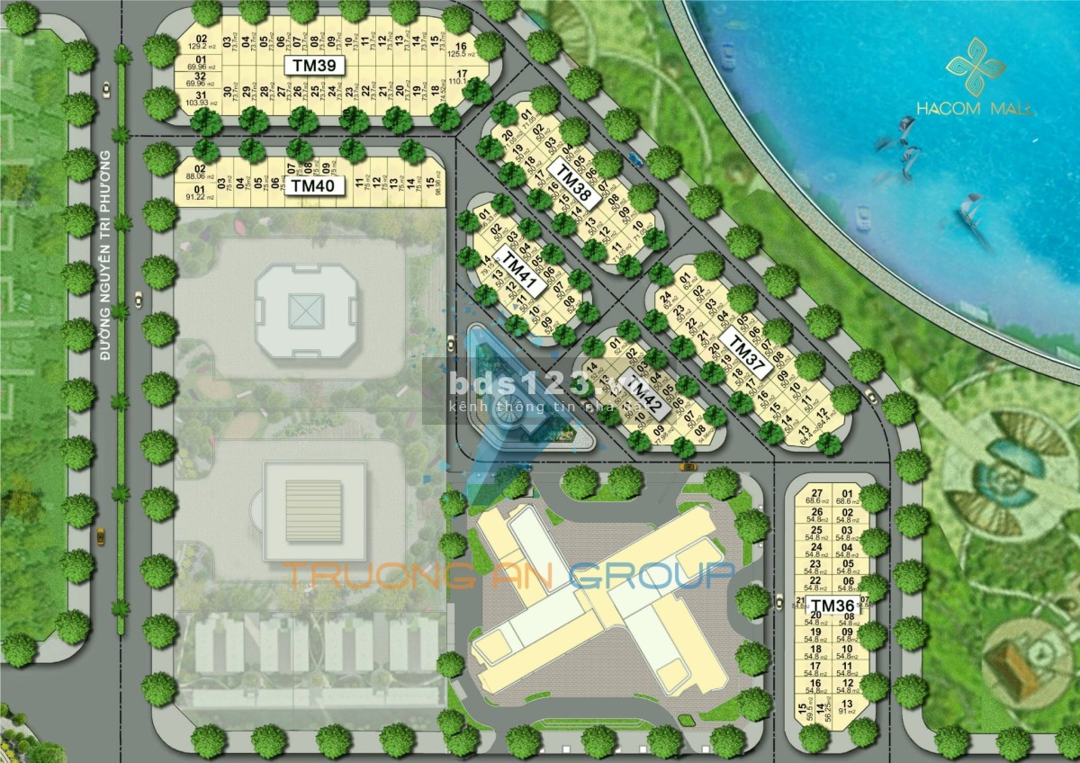 NHÀ PHỐ LIỀN KỀ CAO CẤP HACOM MALL TÌM CHỦ NÉT