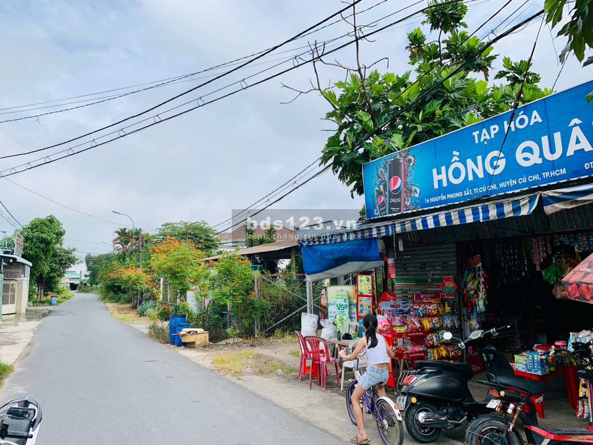 400TR BÁN NGAY 138M2 ĐẤT THỔ CƯ, SHR ĐƯỜNG XE TẢI XÃ PHƯỚC HIỆP, CỦ CHI