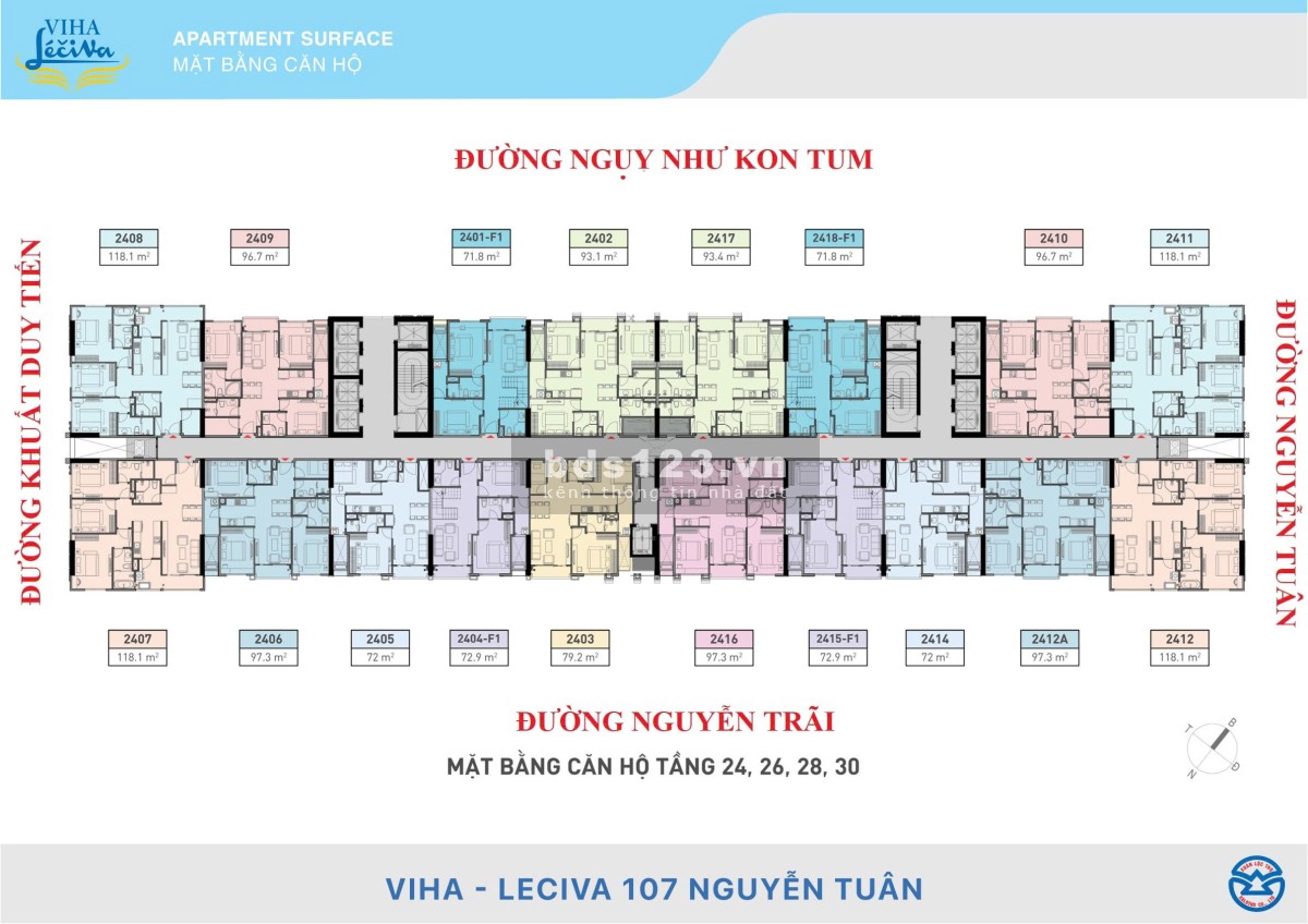 Bán căn hộ 3 phòng ngủ Viha Complex, chiết khấu 2%, hỗ trợ lãi suất từ chủ đầu tư 18 tháng