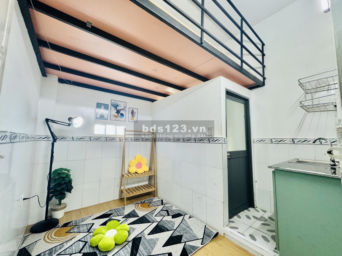 Cho thuê phòng có gác máy lạnh mới sạch sẽ gần Vòng xoay Phú Lâm quận 6