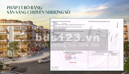 "Siêu phẩm" bất động sản nghỉ dưỡng tại Hội An (Hoi An Legacity).Cơ hội đầu tư sinh lời cao, an toàn