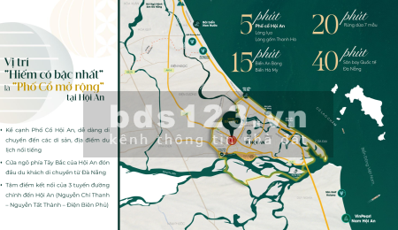 "Siêu phẩm" bất động sản nghỉ dưỡng tại Hội An (Hoi An Legacity).Cơ hội đầu tư sinh lời cao, an toàn