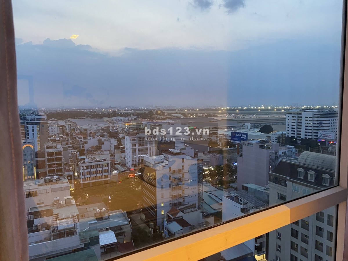 Chung cư Sky center, p2,Tân Bình: 80m2, 2p ngủ, 2wc, Nt, 16tr/th