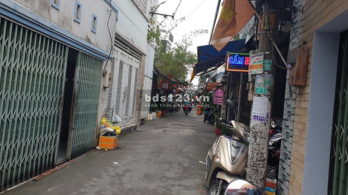 Bán nhà gần mặt tiền đường 56m2, gần Huỳnh Tấn Phát, nở hậu, nhỉnh 5 tỷ.