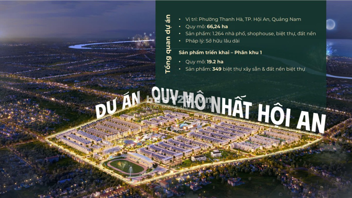 Sở hữu “miếng bánh” đa công năng HoiAn Legacity với giá siêu ưu đãi từ 4,5 tỷ/BĐS