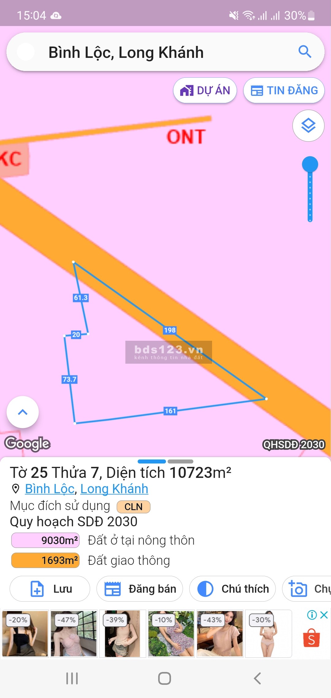 BÁN ĐẤT TP LONG KHẤNH - ĐỒNG NAI
