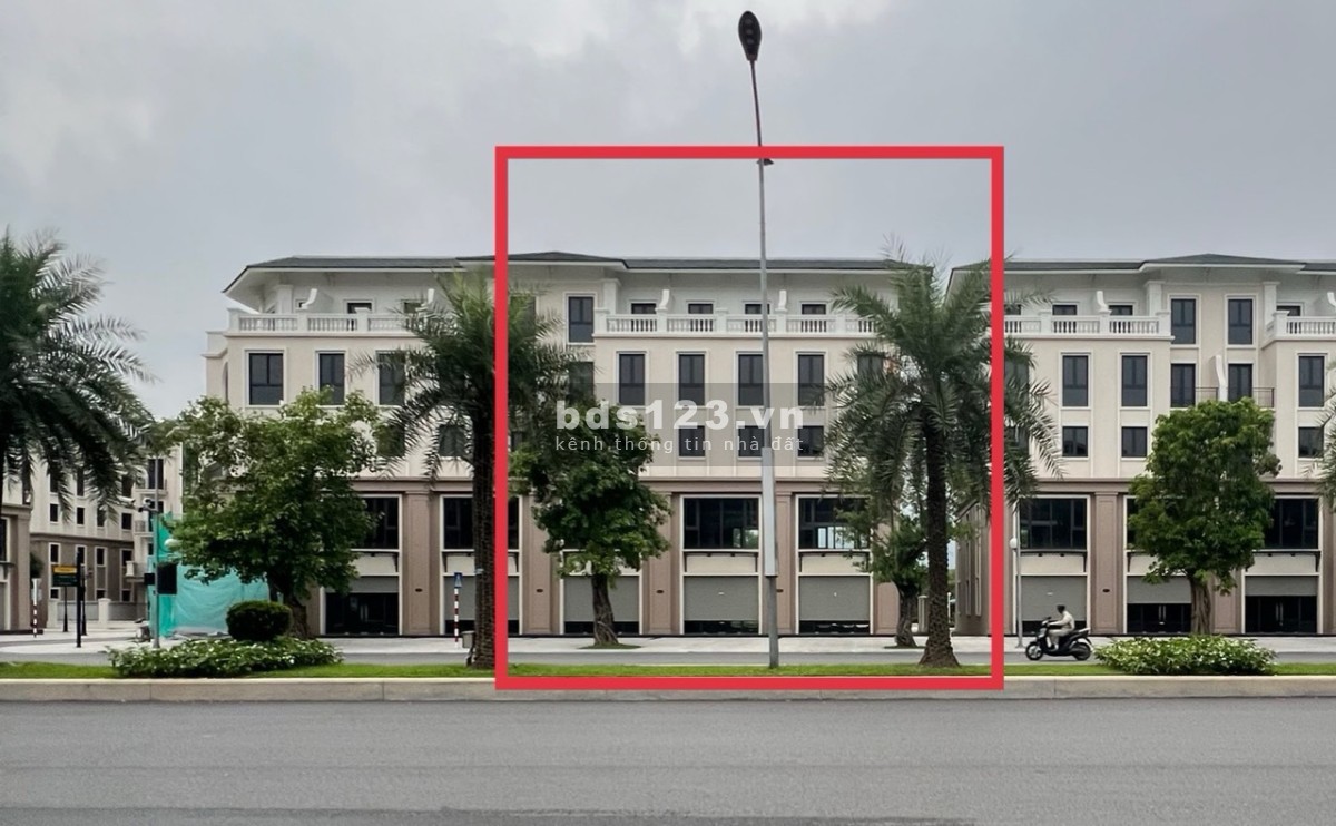 Bán Shop 370m2 đất mặt đường đôi, sẵn khách thuê Vinhomes Ocean Park 3 giá 97 tỷ