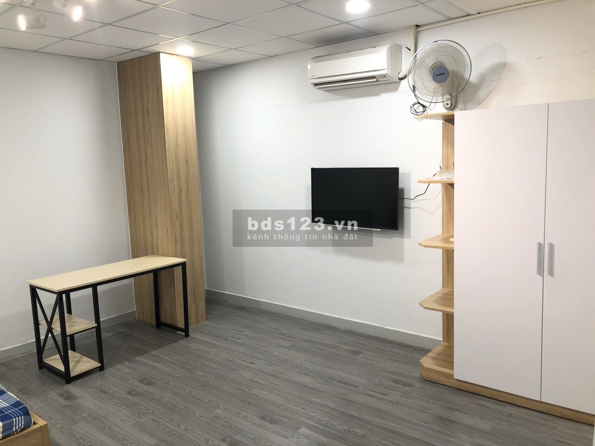 1 phòng ngủ tách bếp full nội thất gần công viên Hoàng Văn Thụ