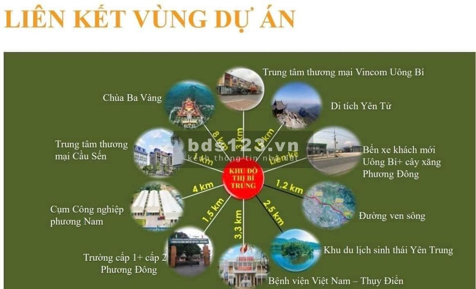 Cơ hội đầu tư sinh lời tốt nhất tp Uông Bí hiện nay, Licogi mở bán f0 giá chỉ 17tr/m2