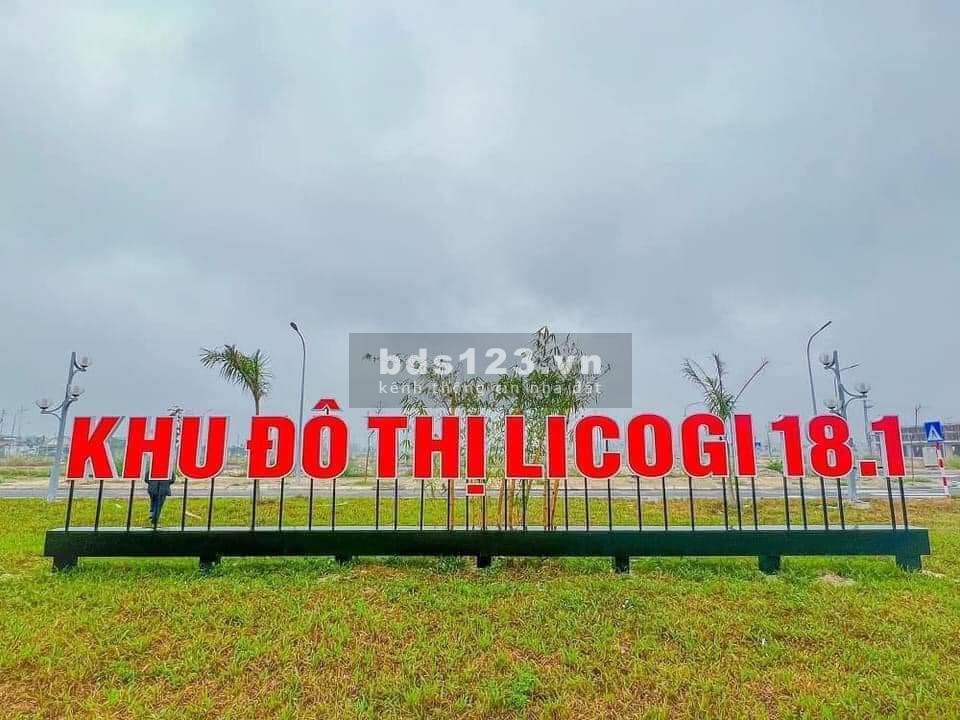 Cơ hội đầu tư sinh lời tốt nhất tp Uông Bí hiện nay, Licogi mở bán f0 giá chỉ 17tr/m2