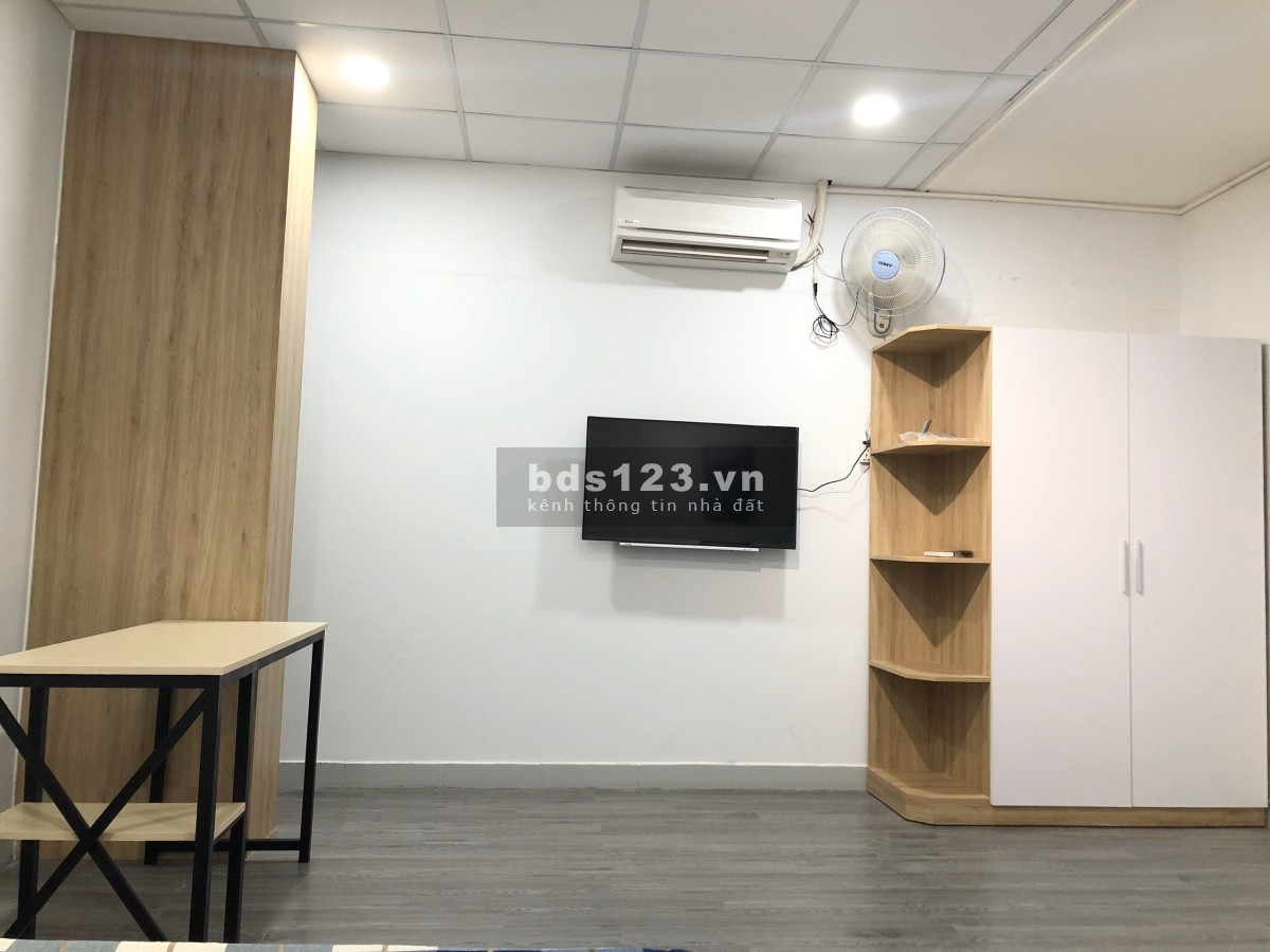 1 phòng ngủ tách bếp full nội thất gần công viên Hoàng Văn Thụ