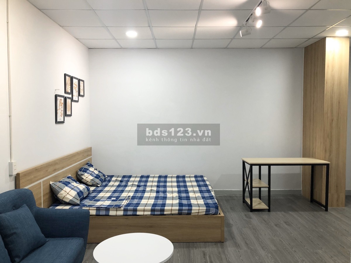 1 phòng ngủ tách bếp full nội thất gần công viên Hoàng Văn Thụ