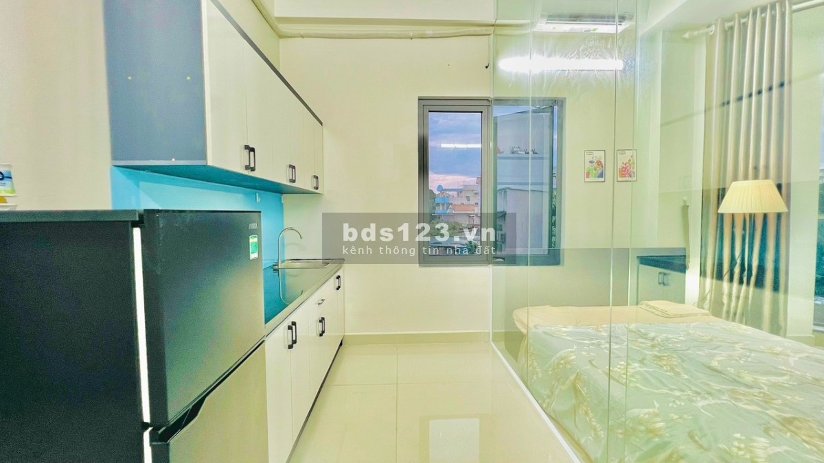 Cao cấp Bình Thạnh - Căn hộ 1 Phòng ngủ Ban công, Nội thất đẹp tại Ngô Đức Kế - gần Nơ Trang Long