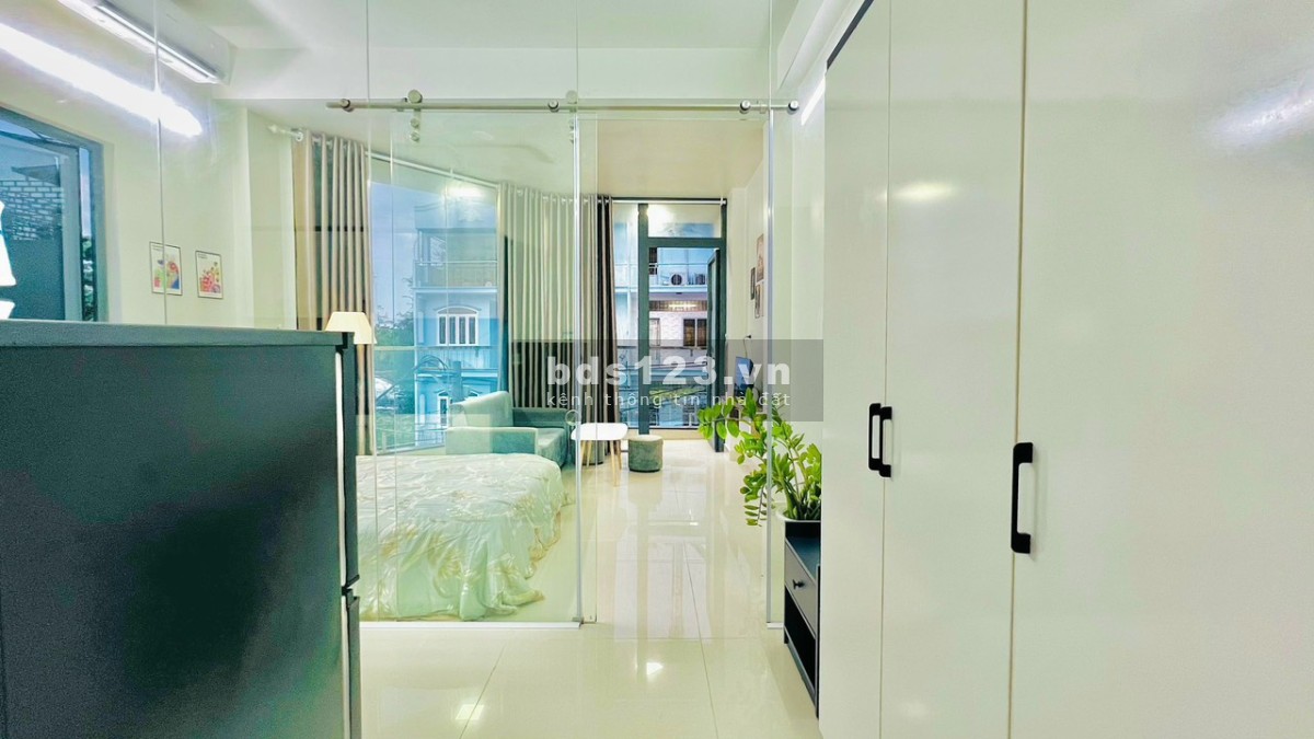 Cao cấp Bình Thạnh - Căn hộ 1 Phòng ngủ Ban công, Nội thất đẹp tại Ngô Đức Kế - gần Nơ Trang Long