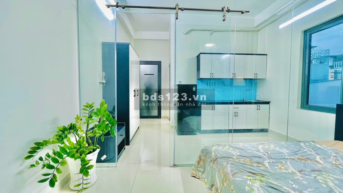 Cao cấp Bình Thạnh - Căn hộ 1 Phòng ngủ Ban công, Nội thất đẹp tại Ngô Đức Kế - gần Nơ Trang Long