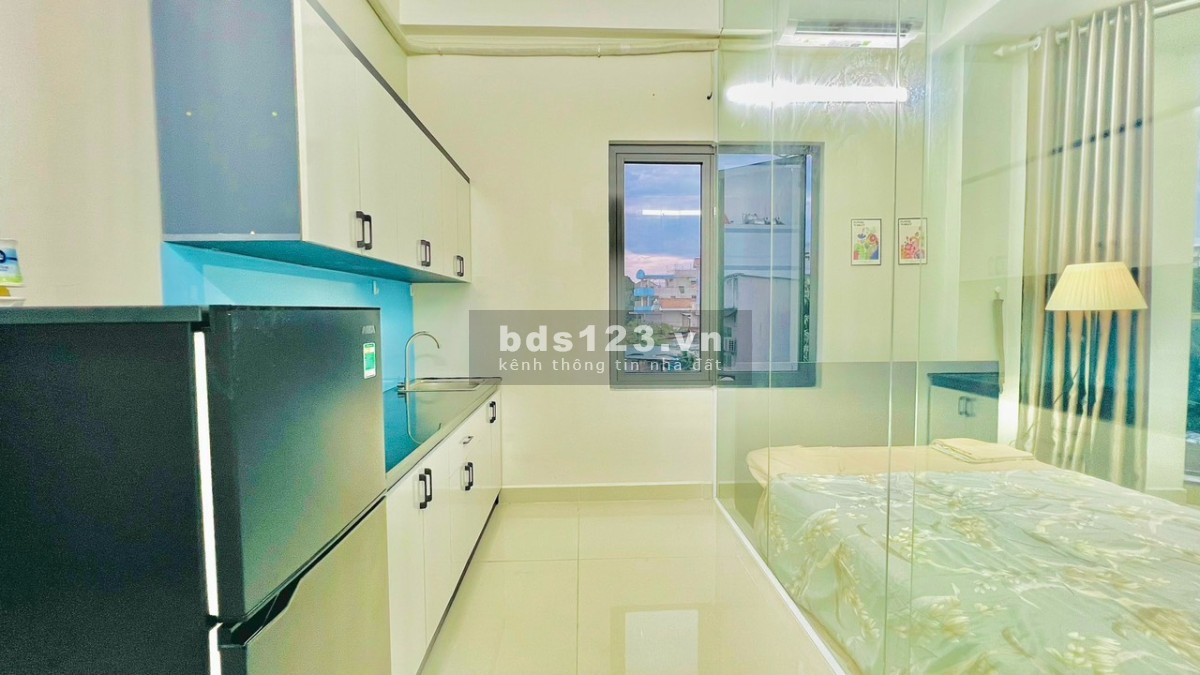 Cao cấp Bình Thạnh - Căn hộ 1 Phòng ngủ Ban công, Nội thất đẹp tại Ngô Đức Kế - gần Nơ Trang Long