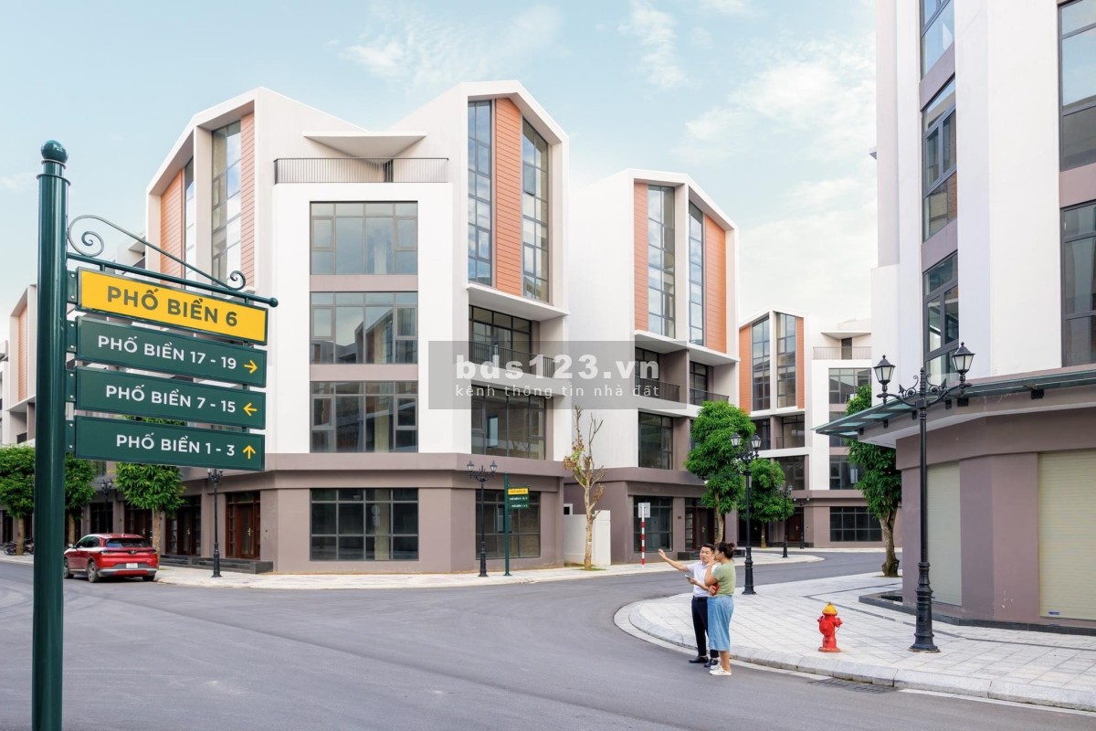 Bán gấp LK Phố Biển 78m, mặt tiền 6m gần hồ, chung cư Vinhomes Ocean Park 3 gía 9,5 tỷ