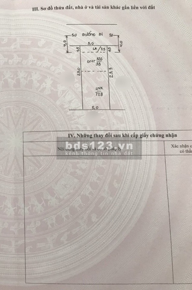 Bán đất mặt đường liên xã tại Tốt Động - Chương Mỹ - HN giá hơn 10tr/m2